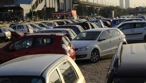 Congress said the corporations did not issue tender for even one of the 13 proposed multi-storey parking facilities that were to be developed from the parking and conversion charges.(Picture for representation) Congress said the corporations did not issue tender for even one of the 13 proposed multi-storey parking facilities that were to be developed from the parking and conversion charges.(Picture for representation)