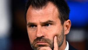 File image of Club Brugge's Croatian coach Ivan Leko looks on during the UEFA Champions League group A football match between Club Atletico de Madrid and Club Brugge at the Wanda Metropolitano stadium in Madrid.(AFP) File image of Club Brugge's Croatian coach Ivan Leko looks on during the UEFA Champions League group A football match between Club Atletico de Madrid and Club Brugge at the Wanda Metropolitano stadium in Madrid.(AFP)