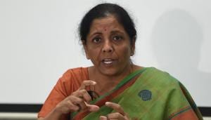 Nirmala Sitharaman’s visit comes in the backdrop of a controversy over the procurement of 36 Rafale jets from French aerospace major Dassault Aviation.(AFP/File Photo) Nirmala Sitharaman’s visit comes in the backdrop of a controversy over the procurement of 36 Rafale jets from French aerospace major Dassault Aviation.(AFP/File Photo)