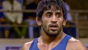 **FILE** New Delhi: File photo of wrestler Bajrang Punia. (PTI Photo) (Pls correlate with PTI story SPD 6) (PTI8_7_2018_000229B)(PTI) **FILE** New Delhi: File photo of wrestler Bajrang Punia. (PTI Photo) (Pls correlate with PTI story SPD 6) (PTI8_7_2018_000229B)(PTI)