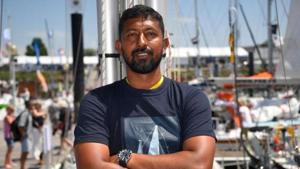 Abhilash Tomy was participating in this year’s Golden Globe Race (GGR), a circumnavigation challenge involving solo participants, and which bars the use of modern technology.(AFP/File Photo) Abhilash Tomy was participating in this year’s Golden Globe Race (GGR), a circumnavigation challenge involving solo participants, and which bars the use of modern technology.(AFP/File Photo)