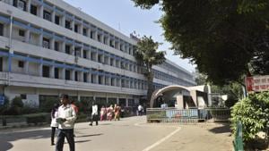 File photo of the GTB Hospital in New Delhi.(Sushil Kumar/HT File) File photo of the GTB Hospital in New Delhi.(Sushil Kumar/HT File)
