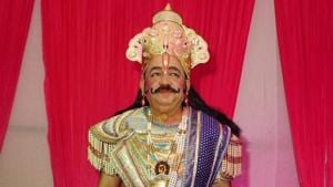 As he delivered his dialogues on the mega stage, Harsh Vardhan slipped in the message about clean environment.(Dr Harsh Vardhan/ Twitter) As he delivered his dialogues on the mega stage, Harsh Vardhan slipped in the message about clean environment.(Dr Harsh Vardhan/ Twitter)