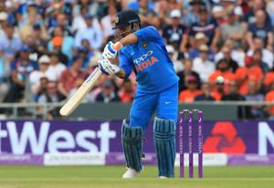 MS Dhoni has only played 22 days of international cricket this year.(AFP) MS Dhoni has only played 22 days of international cricket this year.(AFP)