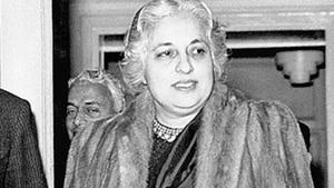 Vijayalakshmi Pandit, who was Jawaharlal Nehru’s sister, was elected UN General Assembly president in 1953.(Getty Images) Vijayalakshmi Pandit, who was Jawaharlal Nehru’s sister, was elected UN General Assembly president in 1953.(Getty Images)
