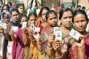 Political parties are demanding increased participation of women in electoral politics.(HT FILE PHOTO) Political parties are demanding increased participation of women in electoral politics.(HT FILE PHOTO)