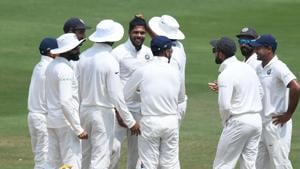 India beat West Indies by 10 wickets in the second Test in Hyderabad on Sunday.(AFP)