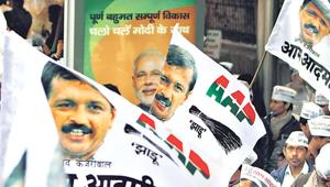 Arvind Kejriwal will launch the nationwide campaign ‘Aap ka Daan Rashtra ka Nirmaan’ under which anyone, who supports the party’s policies and positive nation building, can donate a minimum of <span class='webrupee'>₹</span>100 to the party per month.(HT File Photo) Arvind Kejriwal will launch the nationwide campaign ‘Aap ka Daan Rashtra ka Nirmaan’ under which anyone, who supports the party’s policies and positive nation building, can donate a minimum of <span class='webrupee'>₹</span>100 to the party per month.(HT File Photo)