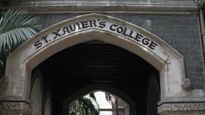 St Xavier’s College in Dhobi Talao is planning its 150th anniversary celebrations in January next year.(HT FILE) St Xavier’s College in Dhobi Talao is planning its 150th anniversary celebrations in January next year.(HT FILE)