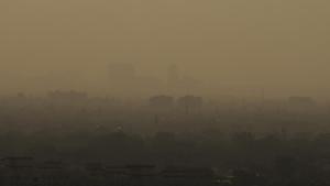Gurugram recorded the second worst air quality in the country with an AQI score of 297, after Bhiwandi, on Sunday, October 14, 2018.(Parveen Kumar / HT Photo) Gurugram recorded the second worst air quality in the country with an AQI score of 297, after Bhiwandi, on Sunday, October 14, 2018.(Parveen Kumar / HT Photo)