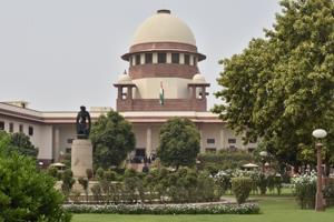 A view of the Supreme Court in New Delhi.(Sonu Mehta/HT PHOTO) A view of the Supreme Court in New Delhi.(Sonu Mehta/HT PHOTO)