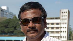 John David who is also partially blind, was captain of the Maharashtra blind cricket team in 1997 and has played several domestic tournaments. He is also secretary of the Cricket association for the blind in India.(Milind Saurkar/HT Photo) John David who is also partially blind, was captain of the Maharashtra blind cricket team in 1997 and has played several domestic tournaments. He is also secretary of the Cricket association for the blind in India.(Milind Saurkar/HT Photo)