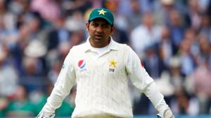 File image of Sarfraz Ahmed in action for Pakistan during a Test match.(Getty Images) File image of Sarfraz Ahmed in action for Pakistan during a Test match.(Getty Images)
