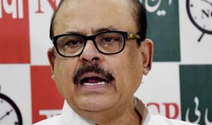 Tariq Anwar, founder-member of NCP, indirectly declared he could not deal with any party that supported Narendra Modi and the BJP, after NCP chief Sharad Pawar gave Modi a ‘clean chit’ on the Rafale deal.(PTI) Tariq Anwar, founder-member of NCP, indirectly declared he could not deal with any party that supported Narendra Modi and the BJP, after NCP chief Sharad Pawar gave Modi a ‘clean chit’ on the Rafale deal.(PTI)