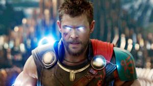 Chris Hemsworth as The God of Thunder in a still from Thor: Ragnarok. Chris Hemsworth as The God of Thunder in a still from Thor: Ragnarok.