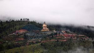 Buddha Dordenma statue atop a hill in the Kuensel Phodrang Nature Park in Thimphu.(AFP Photo) Buddha Dordenma statue atop a hill in the Kuensel Phodrang Nature Park in Thimphu.(AFP Photo)
