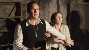 Patrick Wilson as Ed Warren and Vera Farmiga as Lorraine Warren in New Line Cinema’s supernatural thriller The Conjuring. Patrick Wilson as Ed Warren and Vera Farmiga as Lorraine Warren in New Line Cinema’s supernatural thriller The Conjuring.