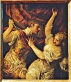 Tarquinius and Lucretia (1570) by Tiziano Vecellio (1490-1576).(De Agostini/Getty Images)