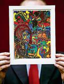 John Lennon is believed to have drawn ‘Strong’ during an acid trip.(Getty Images) John Lennon is believed to have drawn ‘Strong’ during an acid trip.(Getty Images)