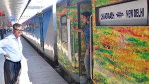 The executive chair car ticket usually priced at Rs Rs 1,000 had gone up to Rs 1,700.(HT File) The executive chair car ticket usually priced at Rs Rs 1,000 had gone up to Rs 1,700.(HT File)
