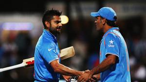 File picture of MS Dhoni, Virat Kohli(Getty Images) File picture of MS Dhoni, Virat Kohli(Getty Images)