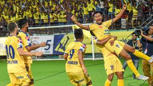 CK Vineeth gave Kerala the lead which they were not able to keep.(PTI) CK Vineeth gave Kerala the lead which they were not able to keep.(PTI)