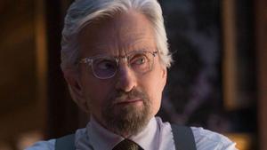 Michael Douglas plays Dr Hank Pym in Ant-Man movies. Michael Douglas plays Dr Hank Pym in Ant-Man movies.