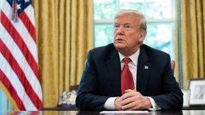 President Donald Trump said on Saturday the United States will exit the Cold-War era Intermediate-Range Nuclear Forces Treaty(AFP) President Donald Trump said on Saturday the United States will exit the Cold-War era Intermediate-Range Nuclear Forces Treaty(AFP)