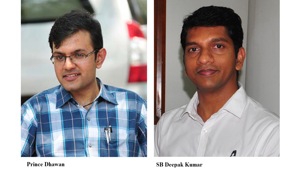 SB Deepak Kumar is posted as the finance secretary, Daman and Diu, while Prince Dhawan is the deputy commissioner of Itanagar in Arunachal Pradesh.(HT File) SB Deepak Kumar is posted as the finance secretary, Daman and Diu, while Prince Dhawan is the deputy commissioner of Itanagar in Arunachal Pradesh.(HT File)