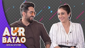 <p>AndhaDhun lead stars - Ayushmann Khurrana and Tabu - get candid in an interview with RJ Stutee on Hindustan Times' celebrity talk show Aur Batao. The actors talk about working with director Sriram Raghavan and why people must watch this film. At least five times, they say. Ayushmann Khurrana then gets candid about his crush on co-star Tabu which leaves the actress blushing. This is not your regular photoshopped chat show this, but makes hanging out with celebs a whole different (and fun) ballgame. Using her trademark wit and humour, RJ Stutee gets your favorite stars to laugh, share and confess.</p>
