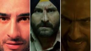 Saif Ali Khan in stills from Being Cyrus, Sacred Games and Kaalakaandi. Saif Ali Khan in stills from Being Cyrus, Sacred Games and Kaalakaandi.