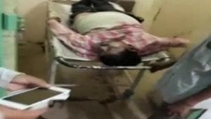 Two persons died and more than a dozen injured in a stampede at Santragachi rail station in West Bengal’s Howrah on Tuesday evening.(ANI Twitter) Two persons died and more than a dozen injured in a stampede at Santragachi rail station in West Bengal’s Howrah on Tuesday evening.(ANI Twitter)