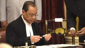 Earlier, two officials, including a DCP and an additional deputy commissioner of Guwahati, were suspended for alleged “lapse in protocol and security arrangement” during CJI Ranjan Gogoi’s visit to the famous Kamakhya temple on October 17.(Arvind Yadav/HT File Photo) Earlier, two officials, including a DCP and an additional deputy commissioner of Guwahati, were suspended for alleged “lapse in protocol and security arrangement” during CJI Ranjan Gogoi’s visit to the famous Kamakhya temple on October 17.(Arvind Yadav/HT File Photo)
