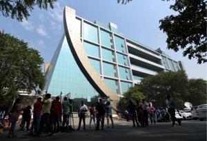 An outside view of CBI headquarters in New Delhi on October 24.(HT Photo/Sushil Kumar) An outside view of CBI headquarters in New Delhi on October 24.(HT Photo/Sushil Kumar)
