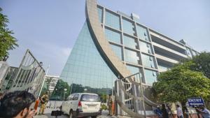 The CBI headquarters in New Delhi on October 24, 2018.(PTI) The CBI headquarters in New Delhi on October 24, 2018.(PTI)