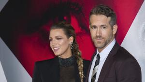 Blake Lively and Ryan Reynolds attend the world premiere of A Simple Favor at The Museum of Modern Art.(Charles Sykes/Invision/AP) Blake Lively and Ryan Reynolds attend the world premiere of A Simple Favor at The Museum of Modern Art.(Charles Sykes/Invision/AP)
