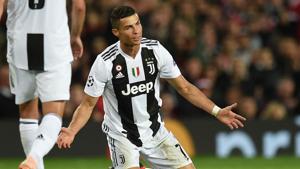 Juventus striker Cristiano Ronaldo in action against Manchester United at Old Trafford.(AFP) Juventus striker Cristiano Ronaldo in action against Manchester United at Old Trafford.(AFP)
