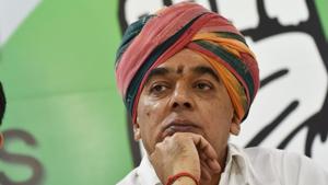 On December 7, though, the saffron party would hope that the ‘impact’ of Manvendra Singh’s departure doesn’t rub off too badly on the state’s 7% Rajput voters.(HT File Photo) On December 7, though, the saffron party would hope that the ‘impact’ of Manvendra Singh’s departure doesn’t rub off too badly on the state’s 7% Rajput voters.(HT File Photo)