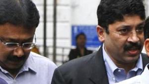 Former telecom minister Dayanidhi Maran and his brother Kalanithi Maran appear before a special 2G court for a hearing in the Aircel-Maxis case in New Delhi.(HT Photo) Former telecom minister Dayanidhi Maran and his brother Kalanithi Maran appear before a special 2G court for a hearing in the Aircel-Maxis case in New Delhi.(HT Photo)