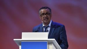 Instead of health of all, we have achieved health for some, said Tedros Adhanom Ghebreyesus, director-general of the World Health Organisation said.(AFP) Instead of health of all, we have achieved health for some, said Tedros Adhanom Ghebreyesus, director-general of the World Health Organisation said.(AFP)