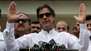 In a reference to PPP and PML-N, Imran Khan said opposition parties that are accusing his government of incompetence are doing so because they fear that “their corruption will be unearthed when we do an audit of the Rs 30,00,000 crore”.(Reuters/File Photo) In a reference to PPP and PML-N, Imran Khan said opposition parties that are accusing his government of incompetence are doing so because they fear that “their corruption will be unearthed when we do an audit of the Rs 30,00,000 crore”.(Reuters/File Photo)