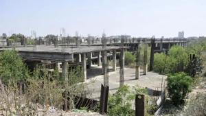 Touted as one of the biggest projects in the state, the city centre plan was rolled out in 2006.The complex was supposed to have shopping malls, multiplexes, apartments and a helipad.(HT File) Touted as one of the biggest projects in the state, the city centre plan was rolled out in 2006.The complex was supposed to have shopping malls, multiplexes, apartments and a helipad.(HT File)