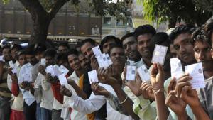 Madhya Pradesh goes to poll on November 28.(HT FILE PHOTO)