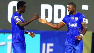 Mumbai City FC defeated Delhi Dynamos in the Indian Super League (ISL) encounter.(Twitter) Mumbai City FC defeated Delhi Dynamos in the Indian Super League (ISL) encounter.(Twitter)