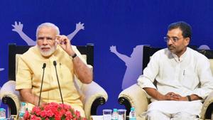 Kushwaha, a former JD(U) leader who had quit the party in 2013, months after suspension on disciplinary grounds, had floated his own outfit and joined the NDA while Nitish Kumar’s party was out of the BJP-led coalition.(PTI file photo) Kushwaha, a former JD(U) leader who had quit the party in 2013, months after suspension on disciplinary grounds, had floated his own outfit and joined the NDA while Nitish Kumar’s party was out of the BJP-led coalition.(PTI file photo)