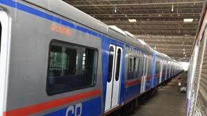 The initial trials of the AC locals were conducted on the CR route in 2016.(HT File) The initial trials of the AC locals were conducted on the CR route in 2016.(HT File)