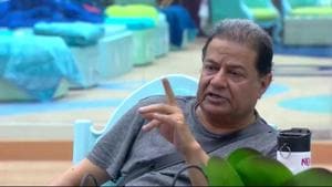 Anup Jalota was evicted from Bigg Boss 12 last weekend and had revealed that there was no love story with Jasleen Matharu.(Twitter)
