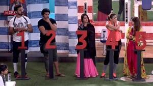 The contestants were ranked on the basis of their performance in the Bigg Boss house.(Twitter) The contestants were ranked on the basis of their performance in the Bigg Boss house.(Twitter)
