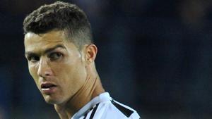 Juventus' Cristiano Ronaldo at the end of the match against Empoli.(REUTERS) Juventus' Cristiano Ronaldo at the end of the match against Empoli.(REUTERS)