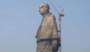 The memorial to the ‘Iron Man of India’ Sardar Vallabhai Patel is set to be inaugurated by Prime Minister Narendra Modi on Wednesday, five years after work began on the world’s largest statue.(Reuters)